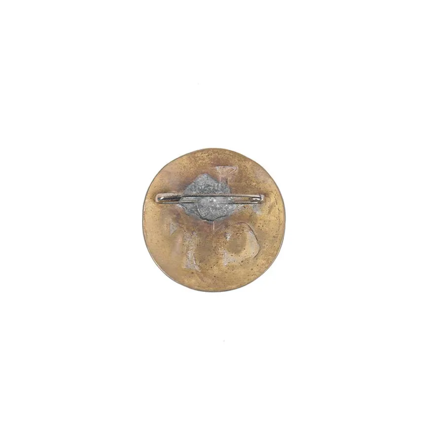 ICT BADGE 50MM BRASS official product image 2