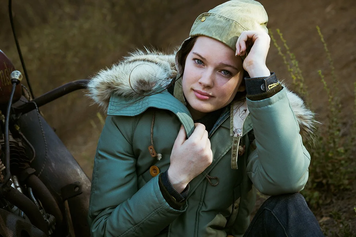 CLIPPER HAT (HERRINGBONE) source image