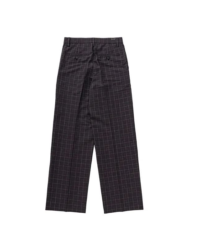 PENNY SLACKS SANTOME CHECK W official Japan store image 2