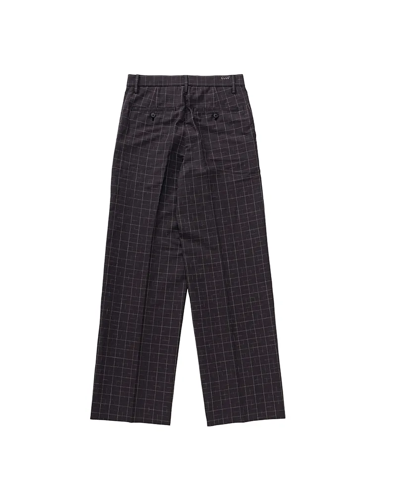PENNY SLACKS SANTOME CHECK W official Japan store image 2