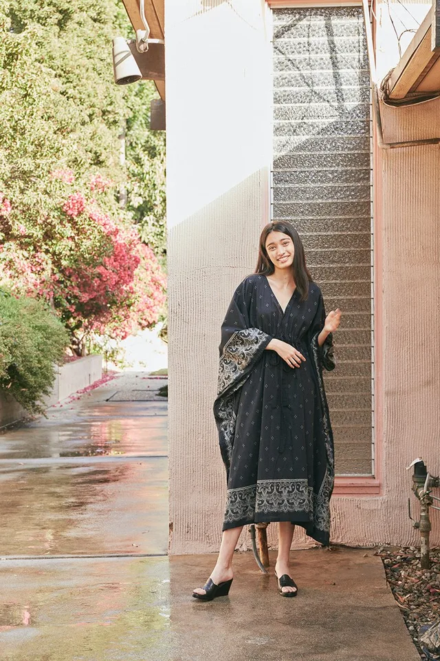 KAFTAN DRESS (BANDANA PT) source image