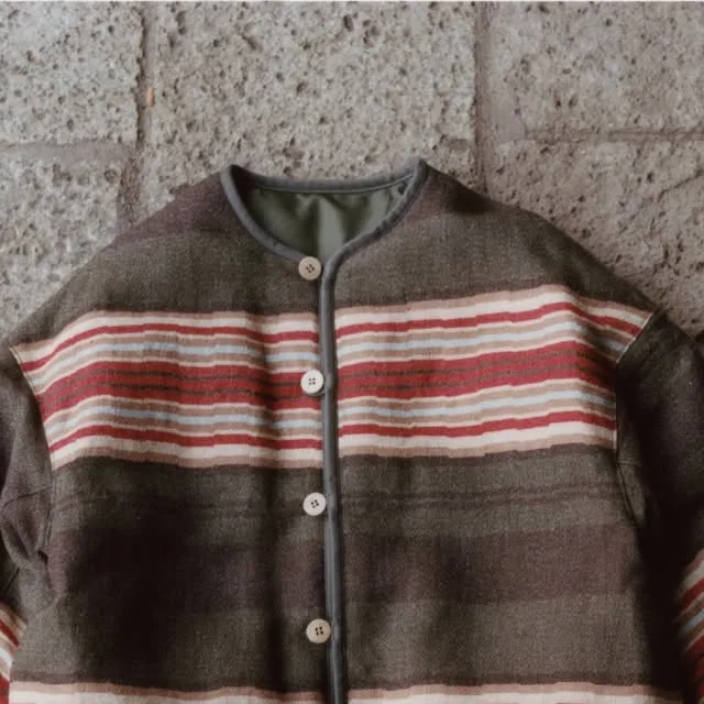 LINER JKT (JACQUARD BLANKET) W product image