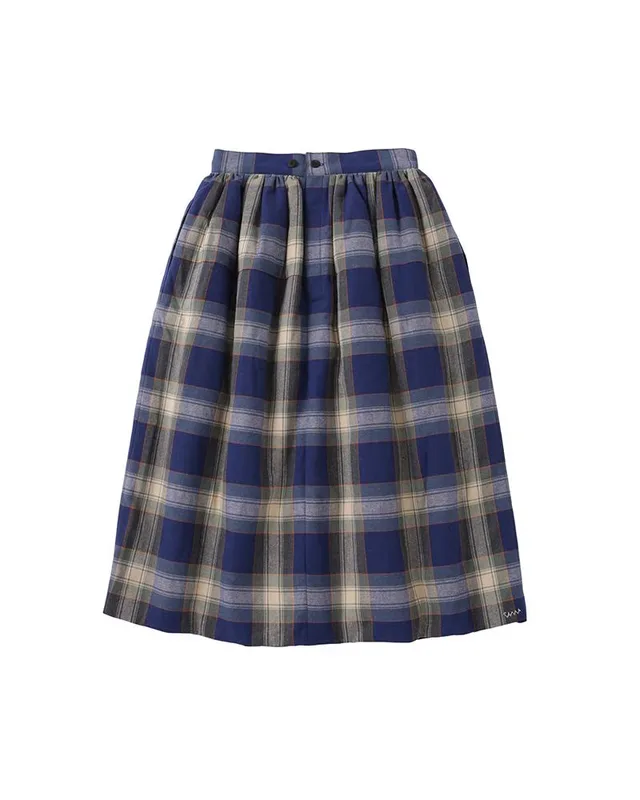 ELEVATION CHECK DOWN SKIRT W official product image 7