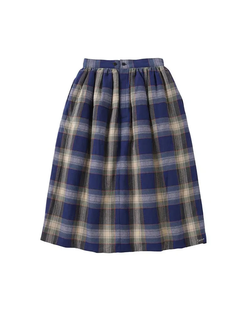 ELEVATION CHECK DOWN SKIRT W official product image 7