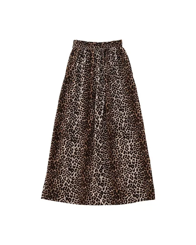 MAXI SKIRT LEOPARD official product image 1