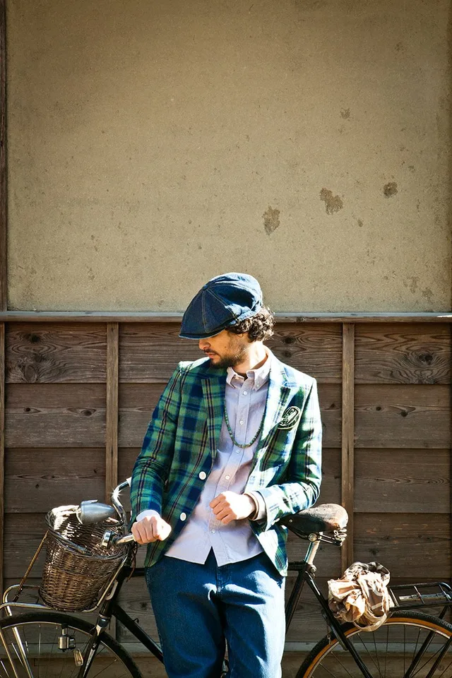 ACADEMIA BLAZER (CHECK) source image