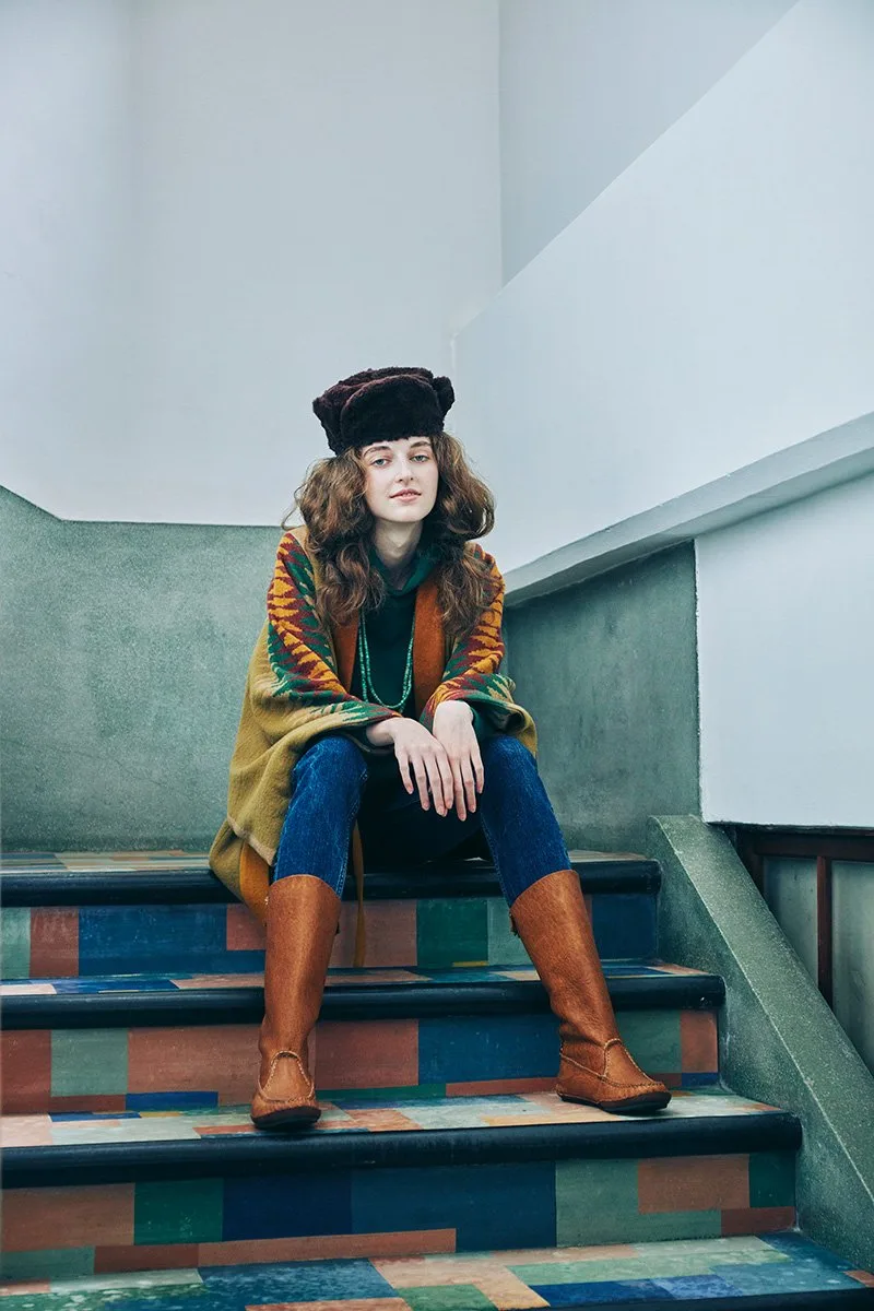 RABBIT FUR HAT W source image