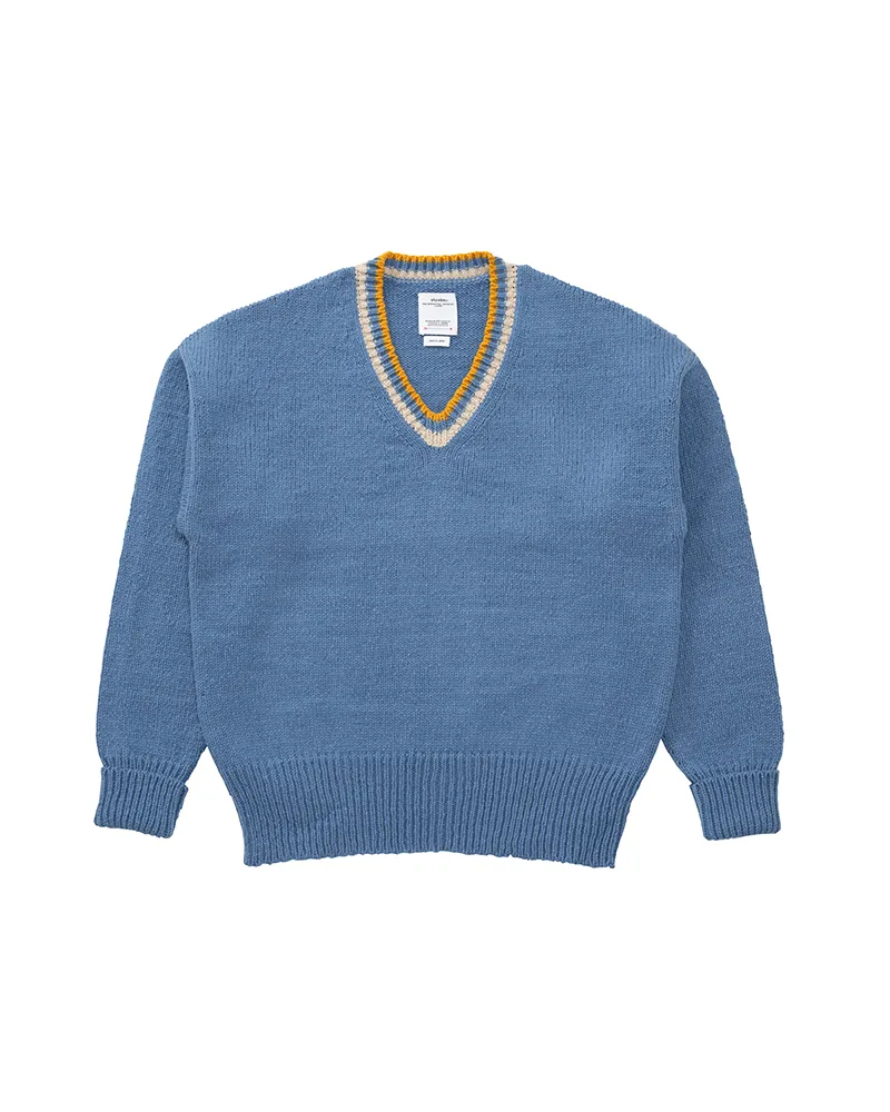 COLLEGE V-NECK KNIT official product image 1