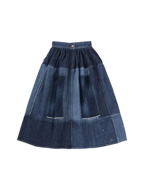 SS ELEVATION SKIRT P.W. DMGD W official product image 1