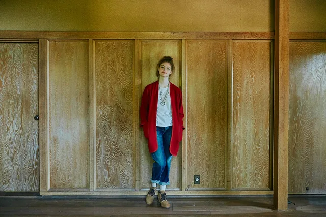 SANJURO COAT W (W/LI NEP TWEED) source image