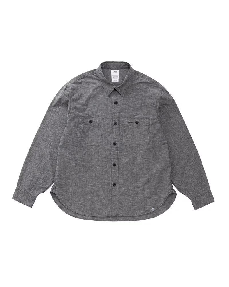 BRIGGS CHAMBRAY L/S DMGD official product image 3