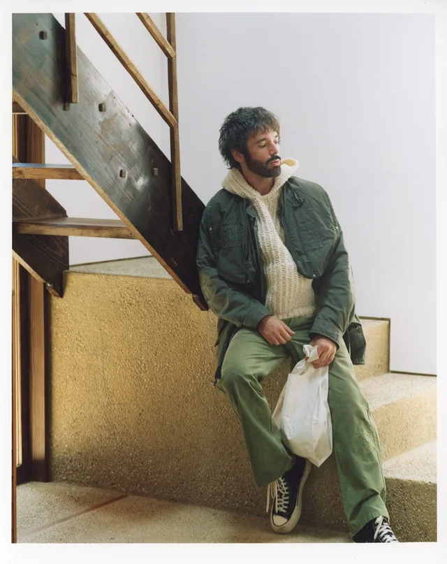 AMPLUS HOODIE HAND-KNIT (N.D.) source image