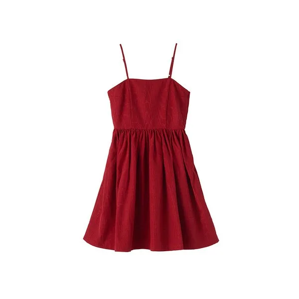 STRAP ONE-PIECE (FR MOIRE) official product image 1
