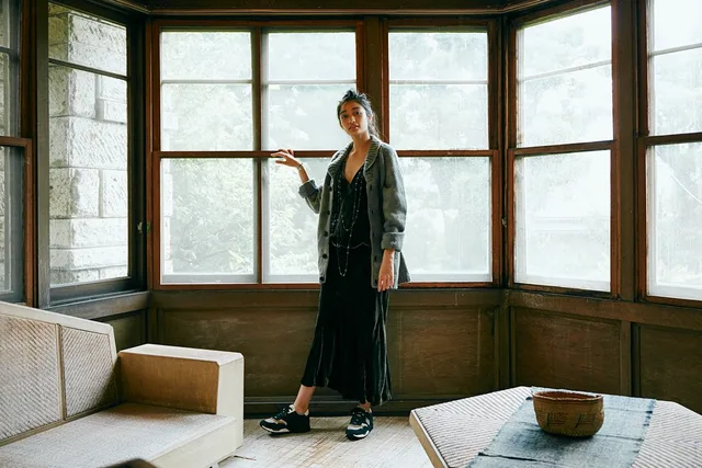 VELVET DINNER DRESS (RY/SI) source image