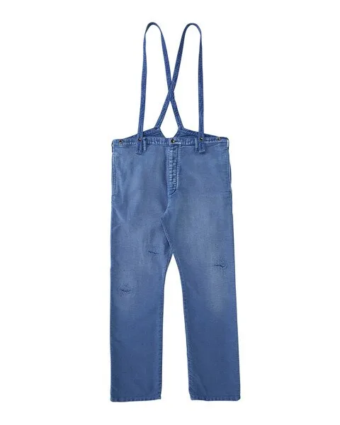 TRAVAILLER BRACES PANTS (MOLESKIN) official product image 1