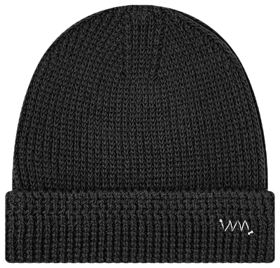 Crochet Knit Hat Black GOAT image 1