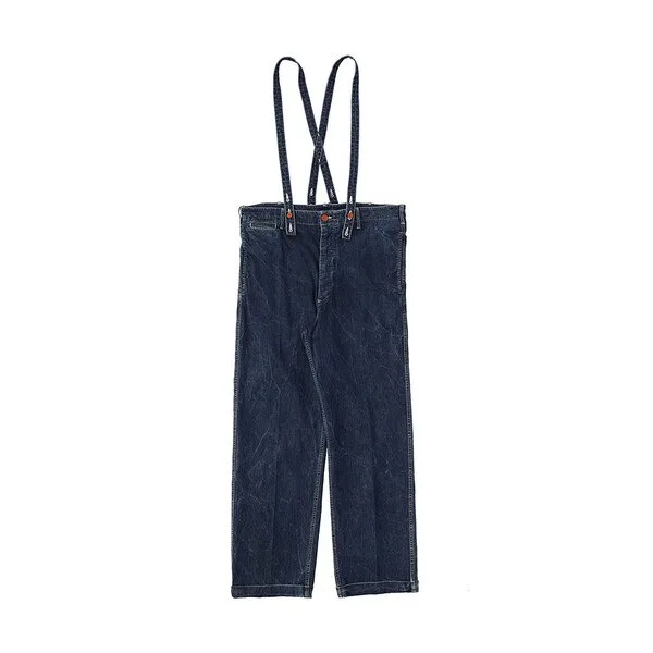 SS CAMUS BRACES PANTS WD DRY DENIM official product image 1