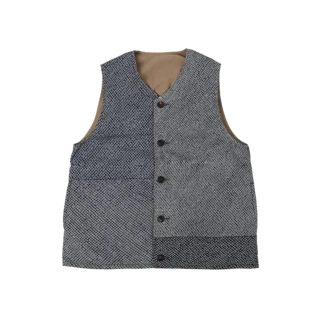 0224905013002 KORA DOWN VEST (VT.Shibori)
