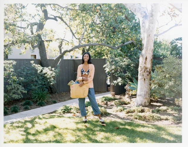 TOTE L (WALE CANVAS) source image