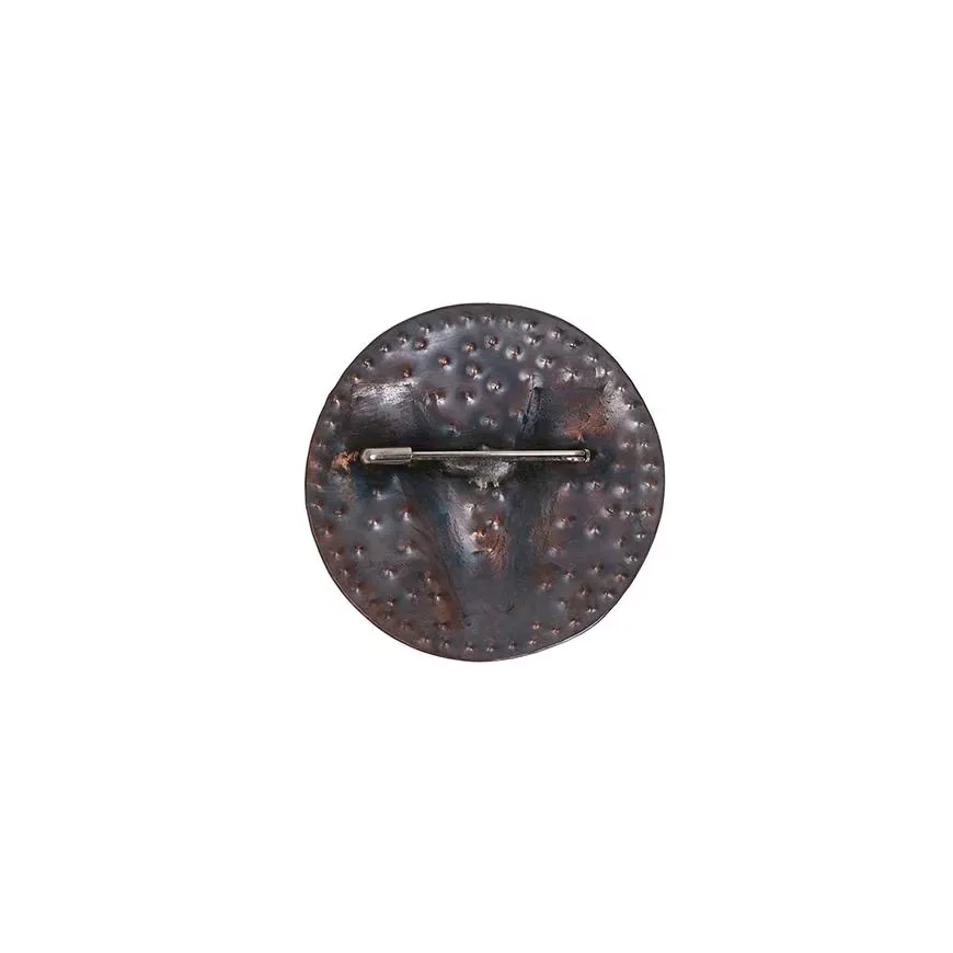 V BADGE 80MM BRONZE official product image 2
