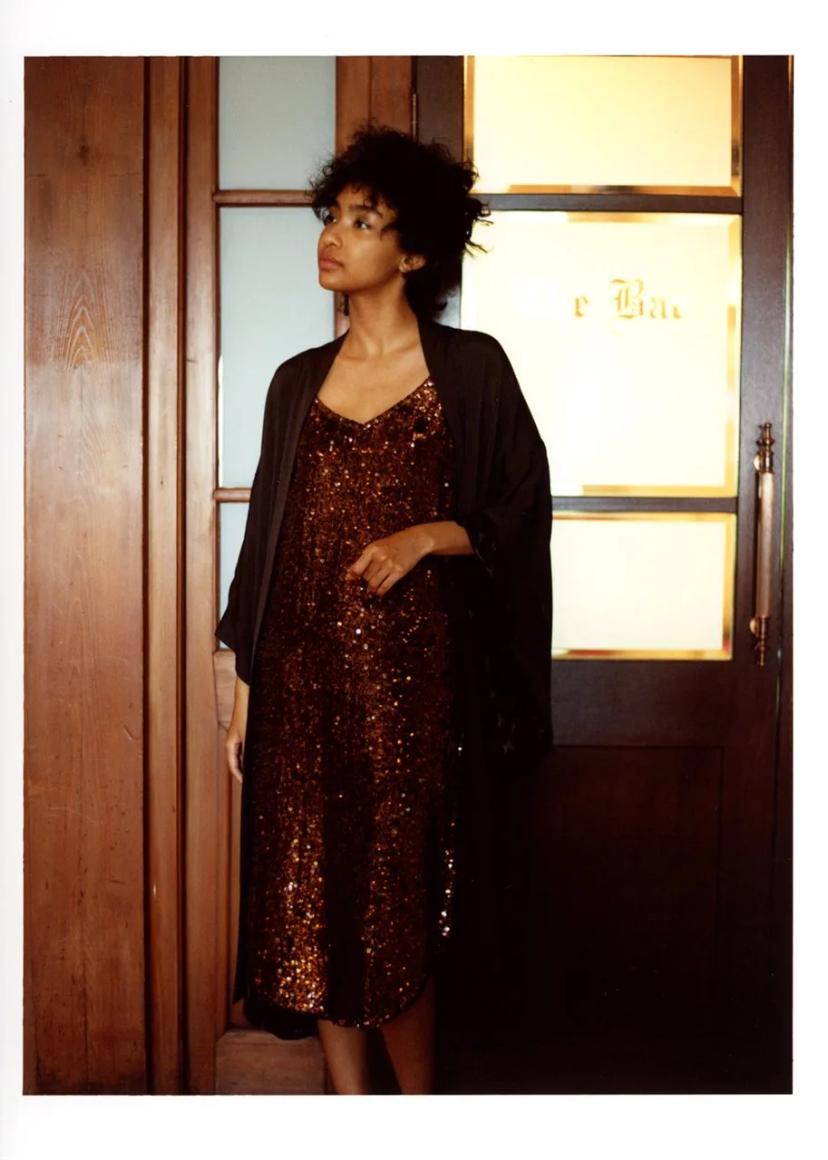 WHITNEY DRESS SEQUINS source image