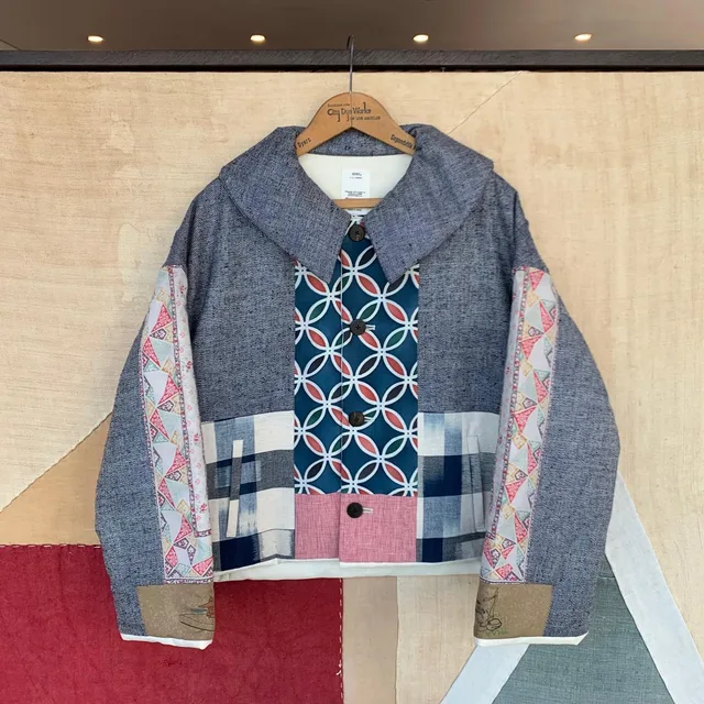 MINIE PATCHWORK JKT W (SILK) product image