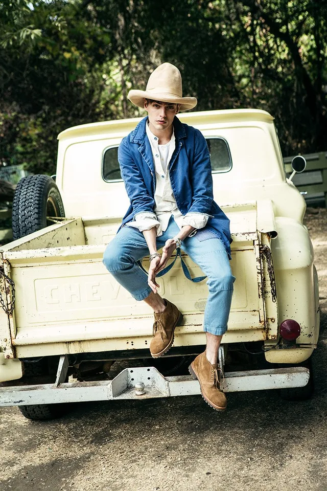 SS SEABEE PANT DMGD (COTTON/LINEN) source image
