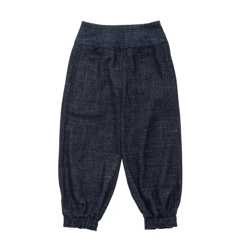 0325105008003 BUBBLE Pants (SILK DENIM) W