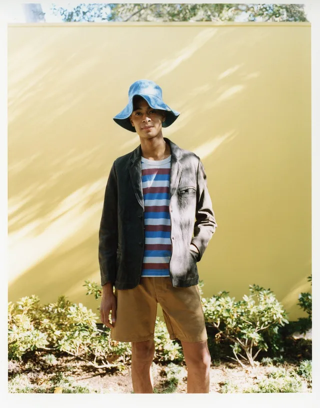 DENIM HAT W DMGD *WMV source image