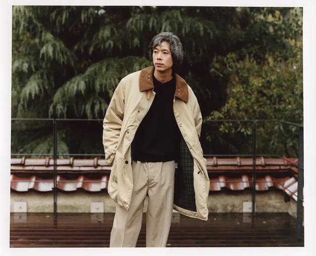 WIDE CHINO PANTS (W/L) source image