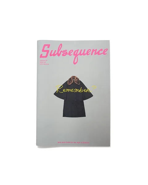 Subsequence Magazine Vol.7 official product image 1