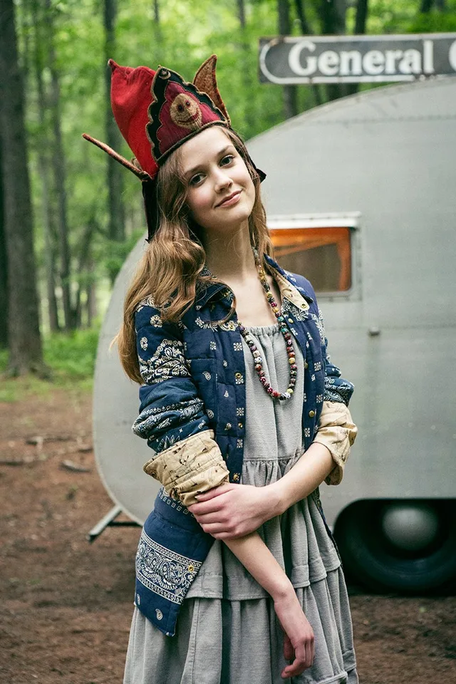 KHAPA DRESS (DAMAGED FLANNEL) source image