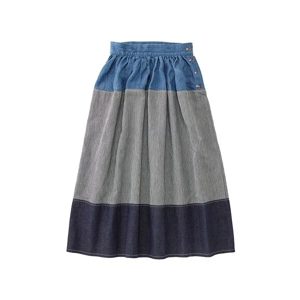 ELEVATION LONG SKIRT (HICKORY) official product image 1