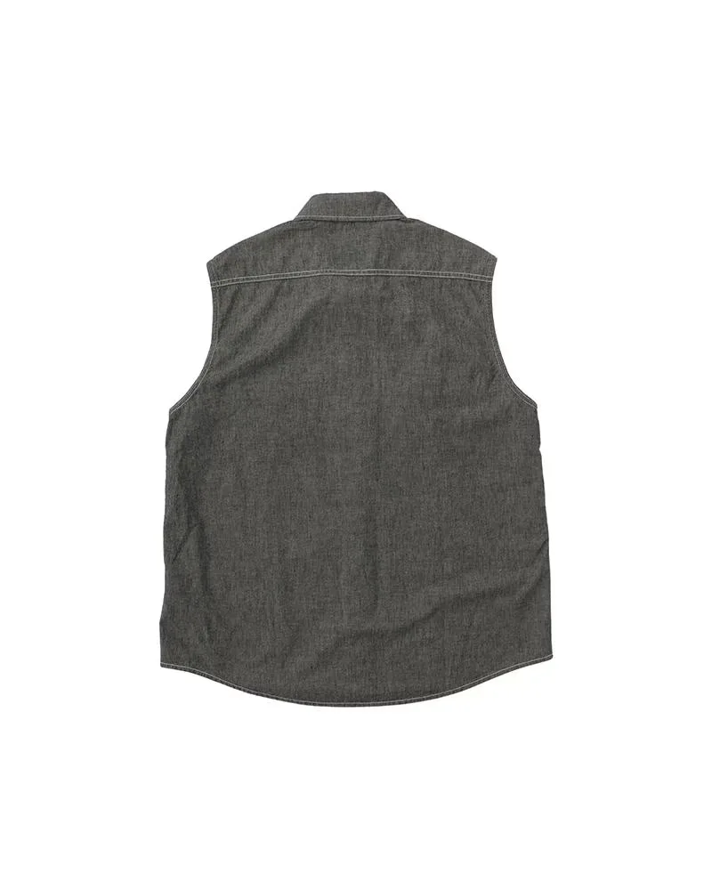 CUT OFF SHIRT CHAMBRAY official product image 2