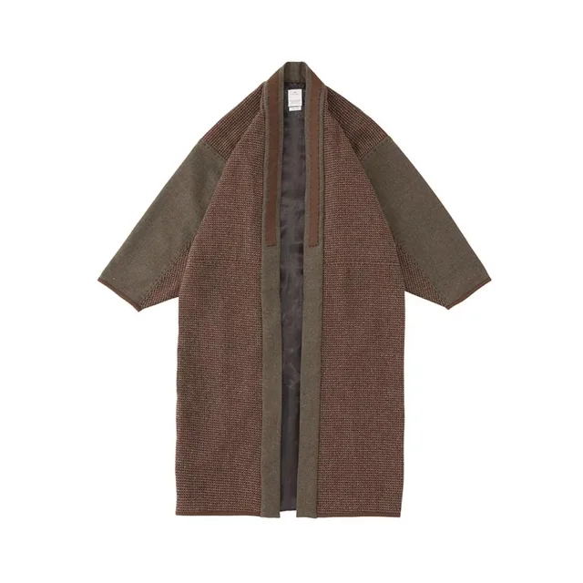 KIMONO COAT (SI/ALP TWEED) official product image 2