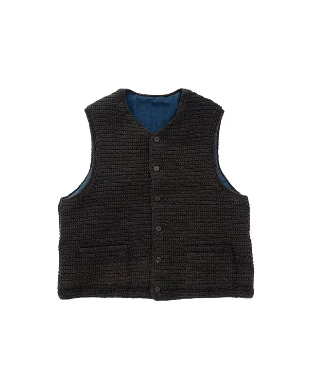 CROCHET KNIT VEST (N.D.) official product image 1
