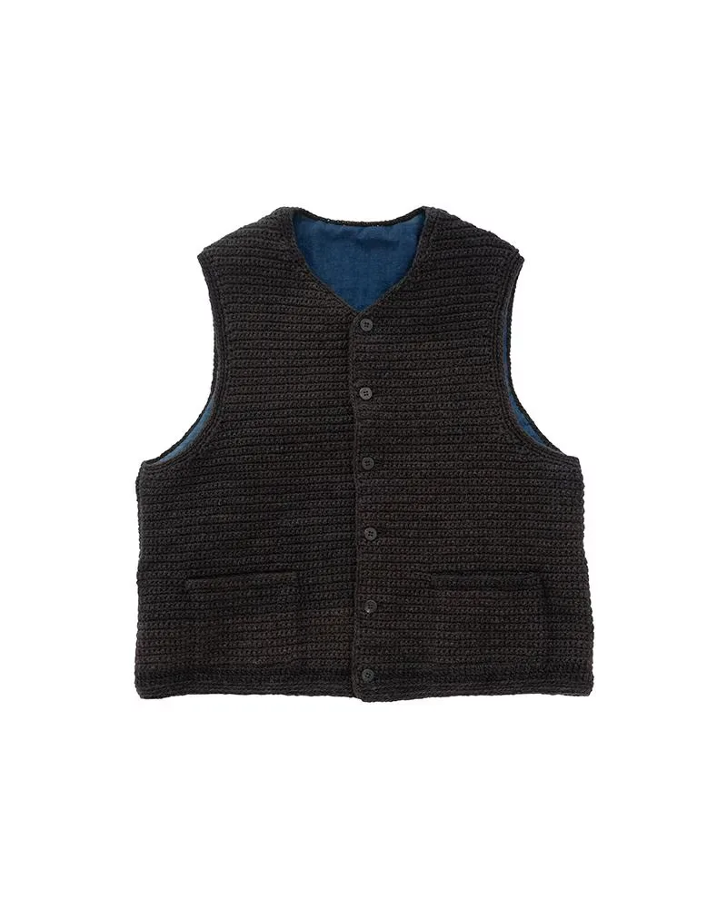CROCHET KNIT VEST (N.D.) official product image 1