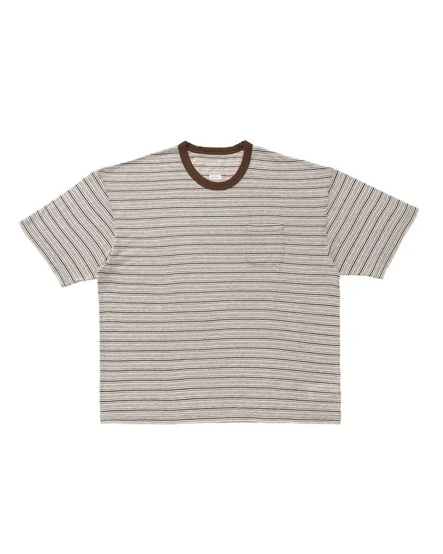 MONDO BORDER TEE S/S (FINE WOOL) official product image 4