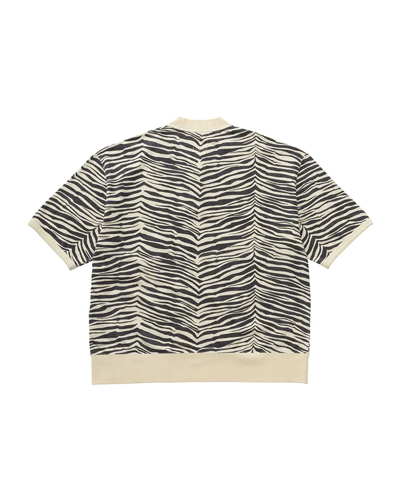 MONDO HENLEY ZIP S/S QUAGGA official Japan store image 4