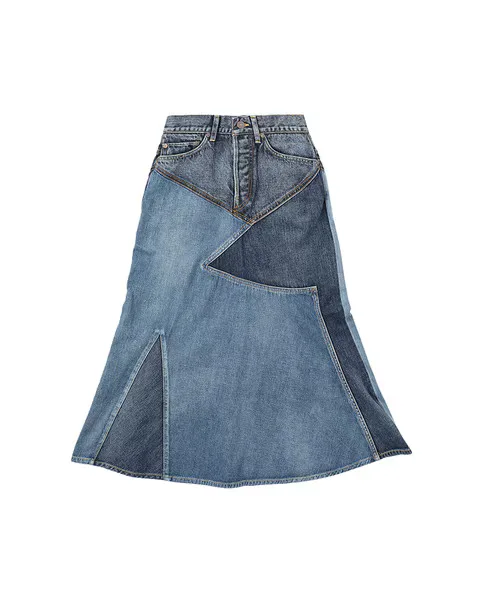 SOCIAL SCULPTURESS P.W. SKIRT DMGD official product image 1